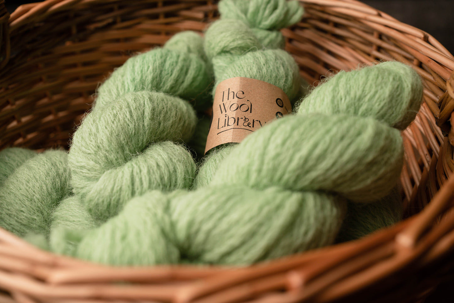 Dyed 100% British Cheviot Chain Yarn 50g Skein