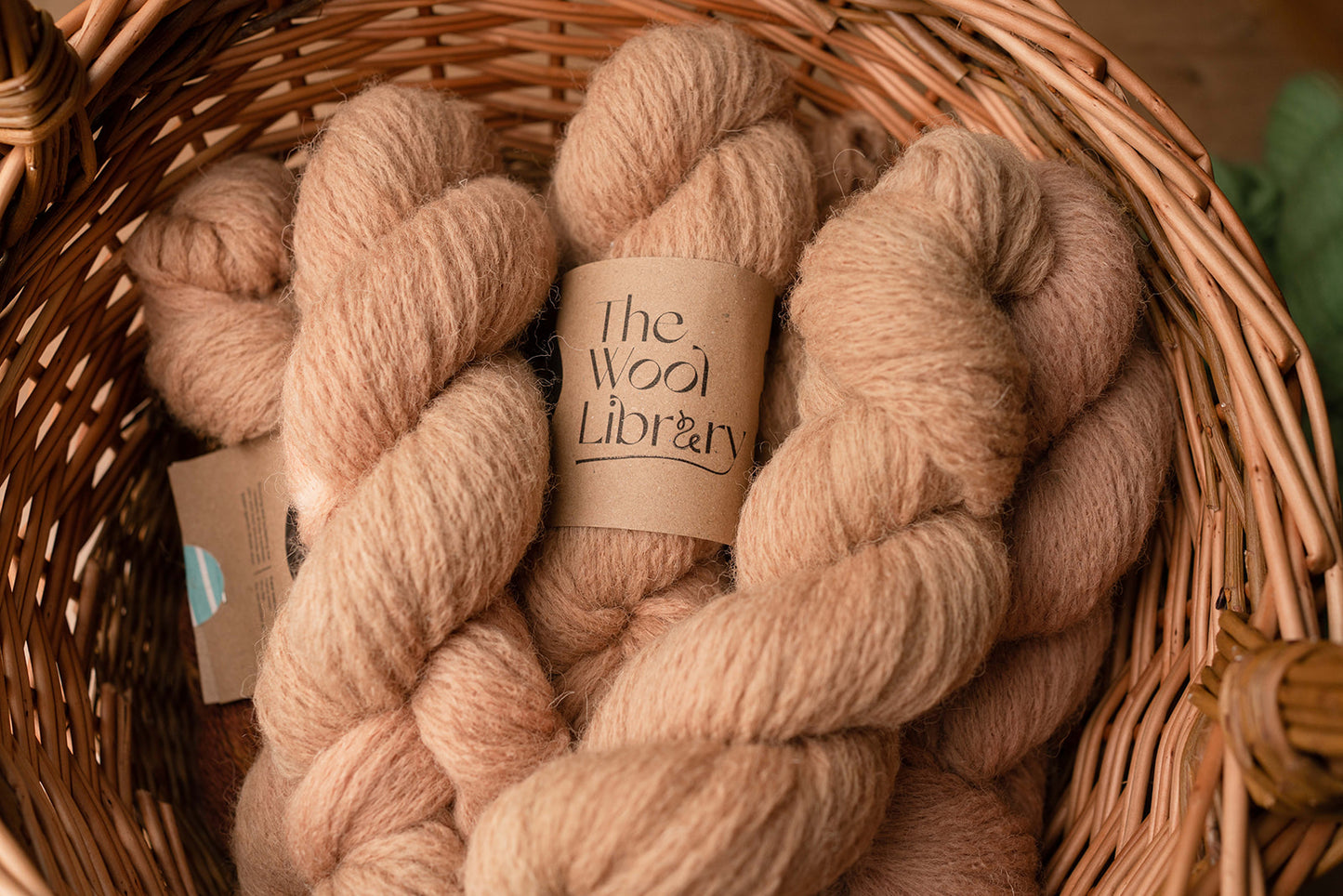 Dyed 100% British Cheviot Chain Yarn 50g Skein