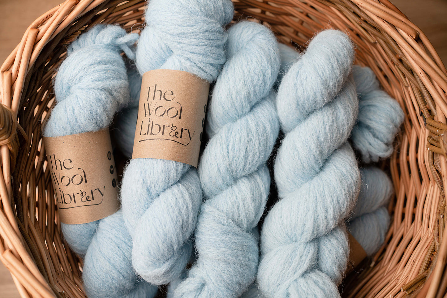 Dyed 100% British Cheviot Chain Yarn 50g Skein