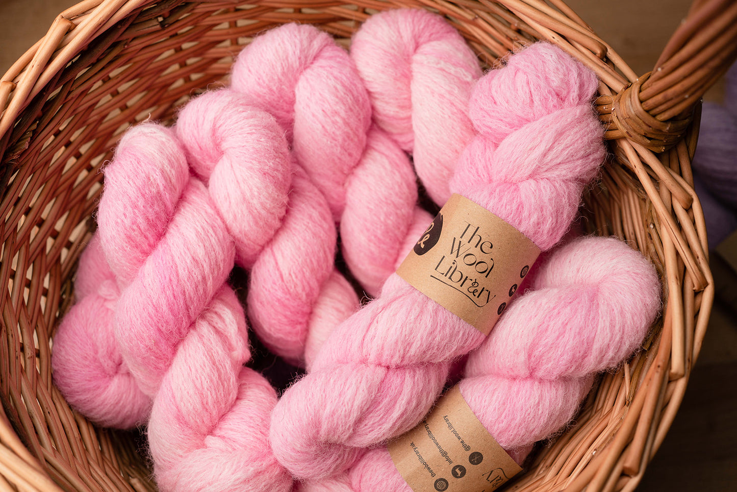 Dyed 100% British Cheviot Chain Yarn 50g Skein