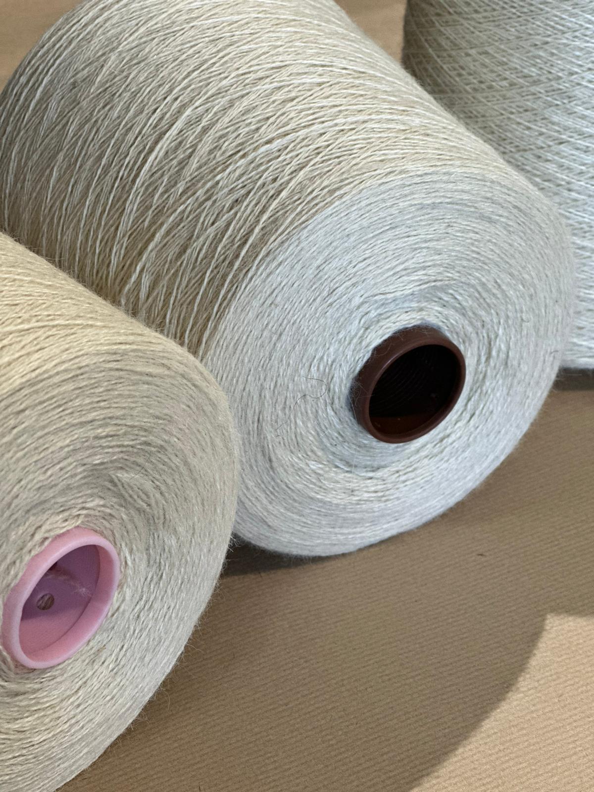 50% Teeswater & 50% Bluefaced Leicester 4ply 1kg Cone
