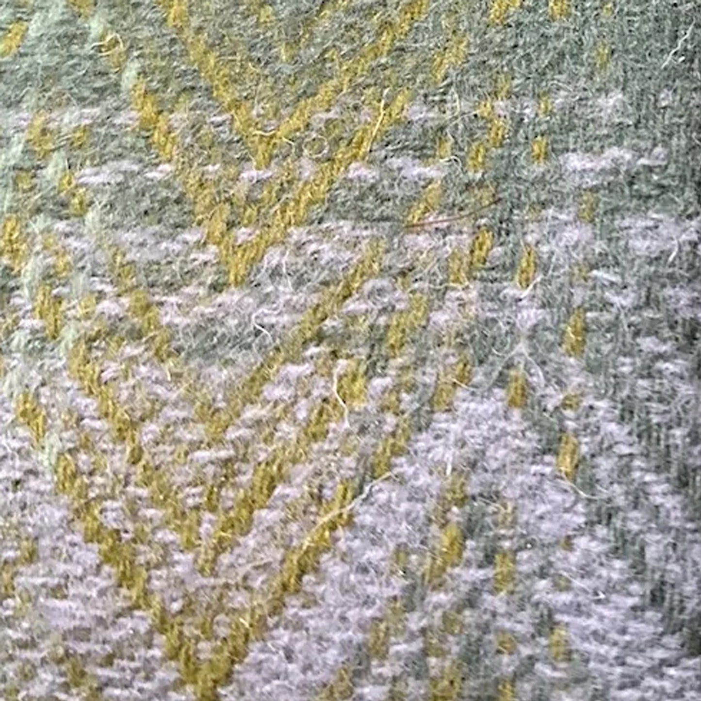 Cheviot Wool Throw - Rustic Green