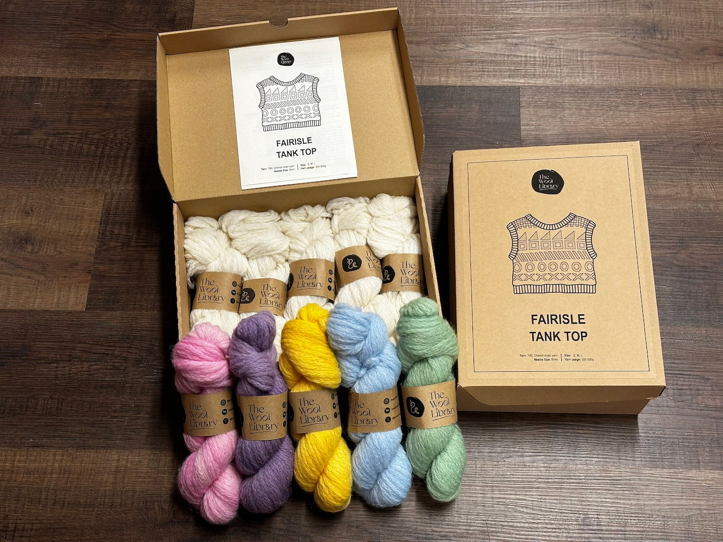 Fairisle Inspired Tank Top Kit