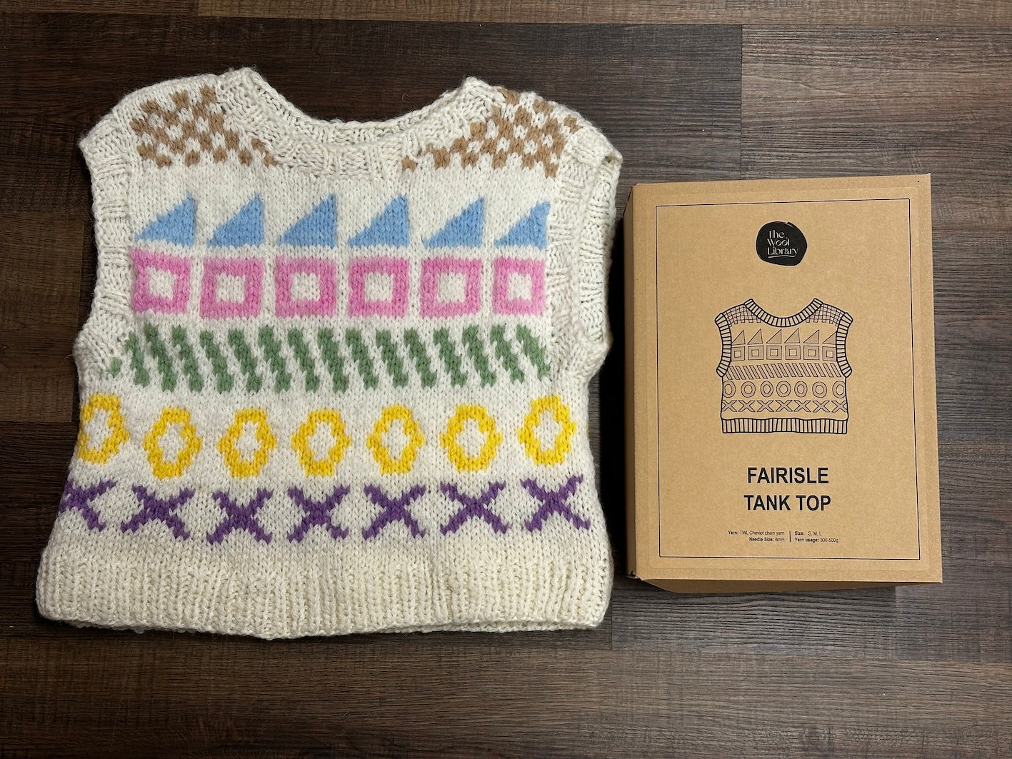 Fairisle Inspired Tank Top Kit