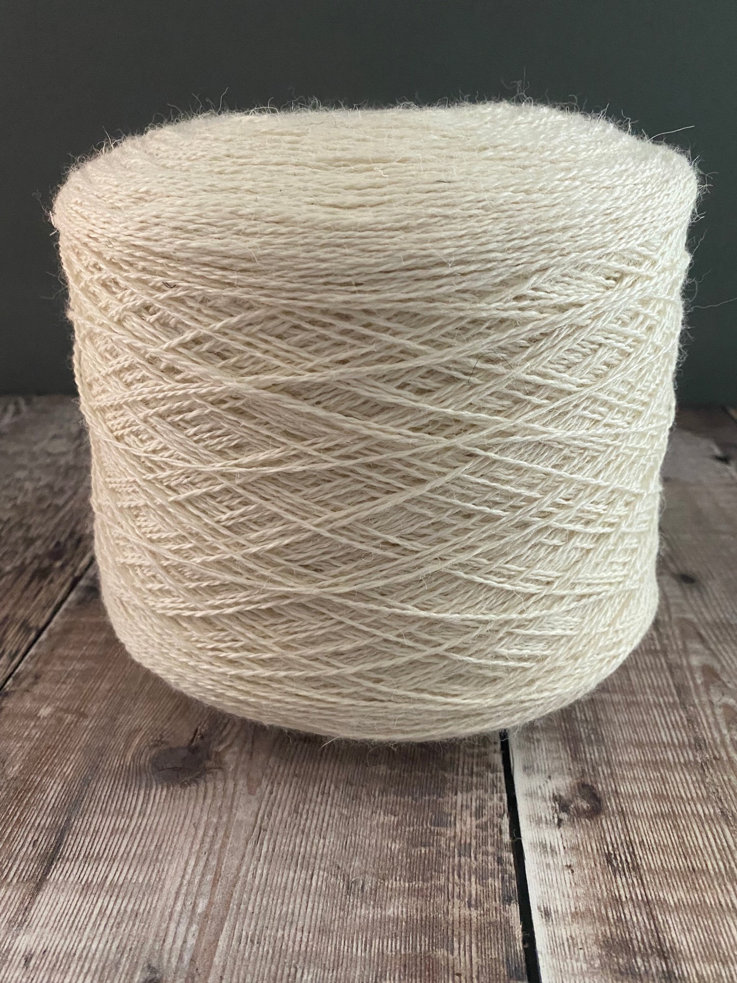 70% Cheviot & 30% Nettle 4ply yarn 1kg Cone