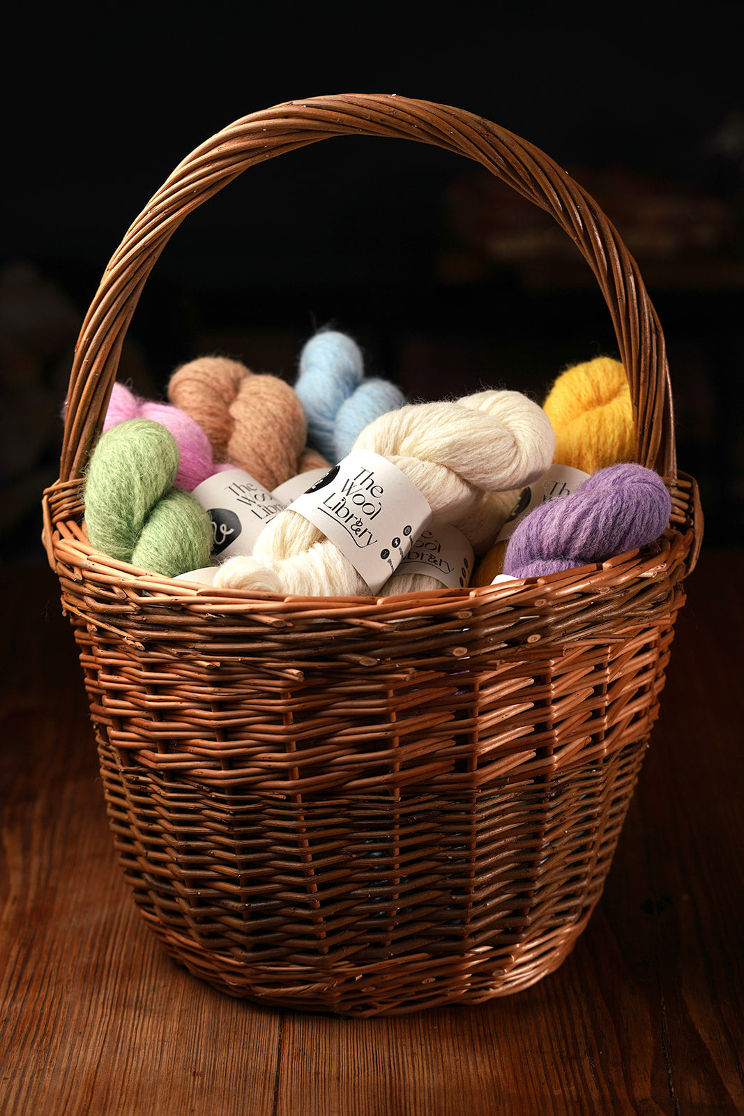 Dyed 100% British Cheviot Chain Yarn 50g Skein