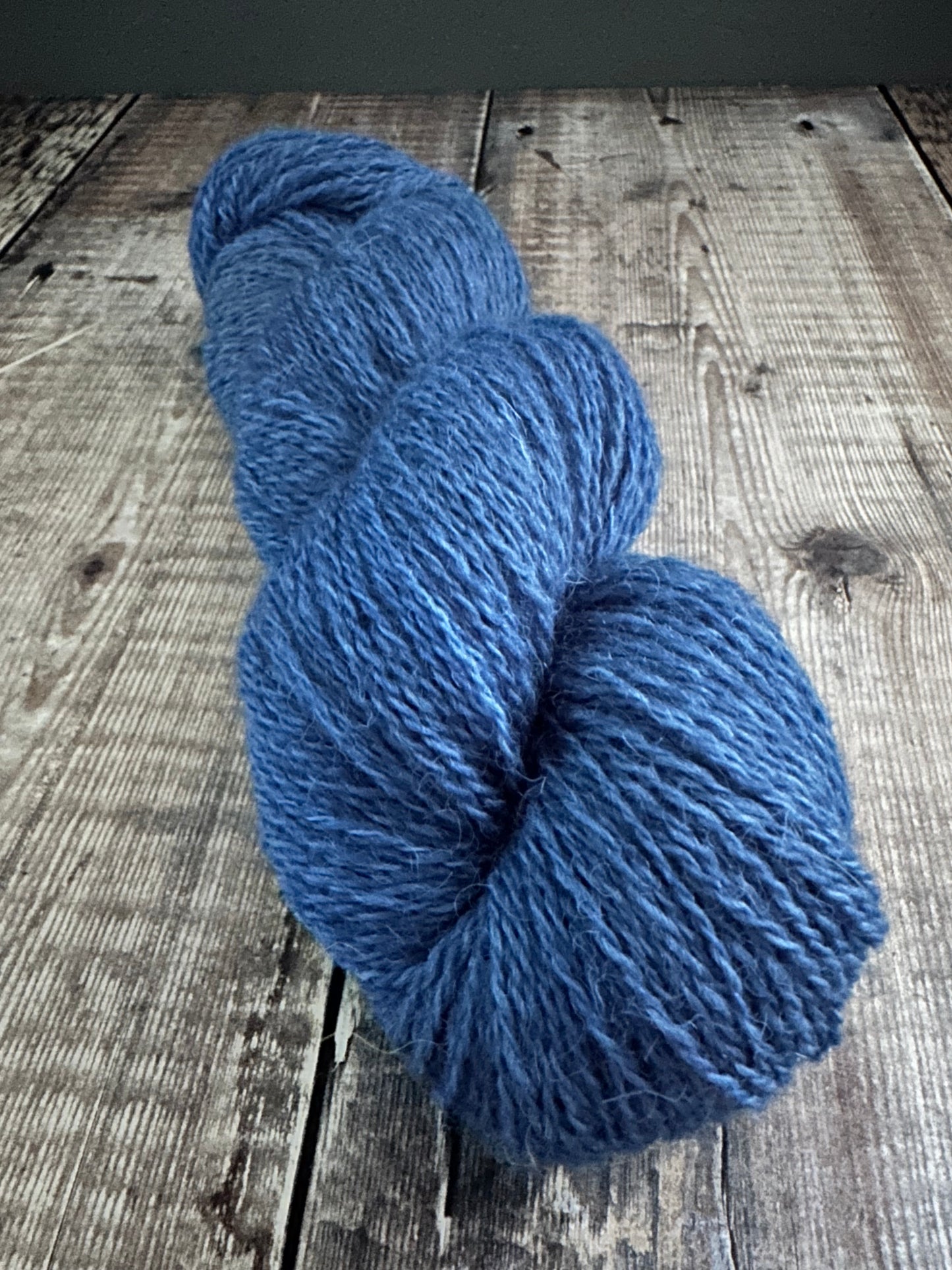 Hand-dyed 100% British Cheviot 4ply 100g Skein