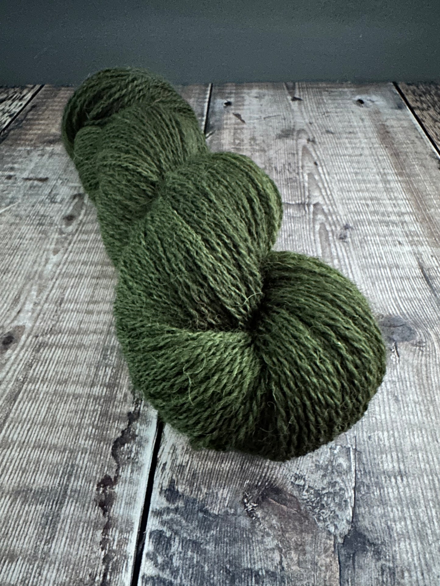 Hand-dyed 100% British Cheviot 4ply 100g Skein