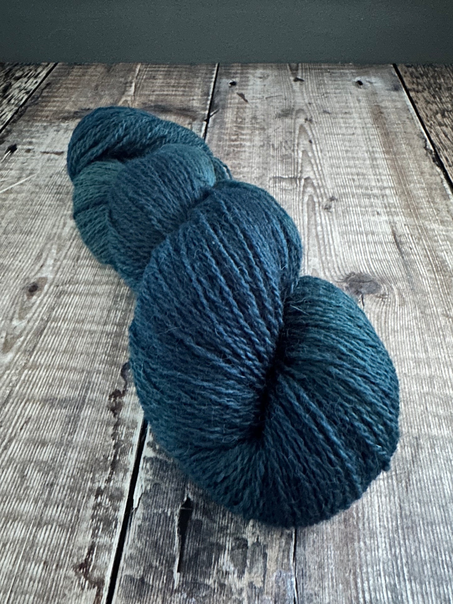 Hand-dyed 100% British Cheviot 4ply 100g Skein