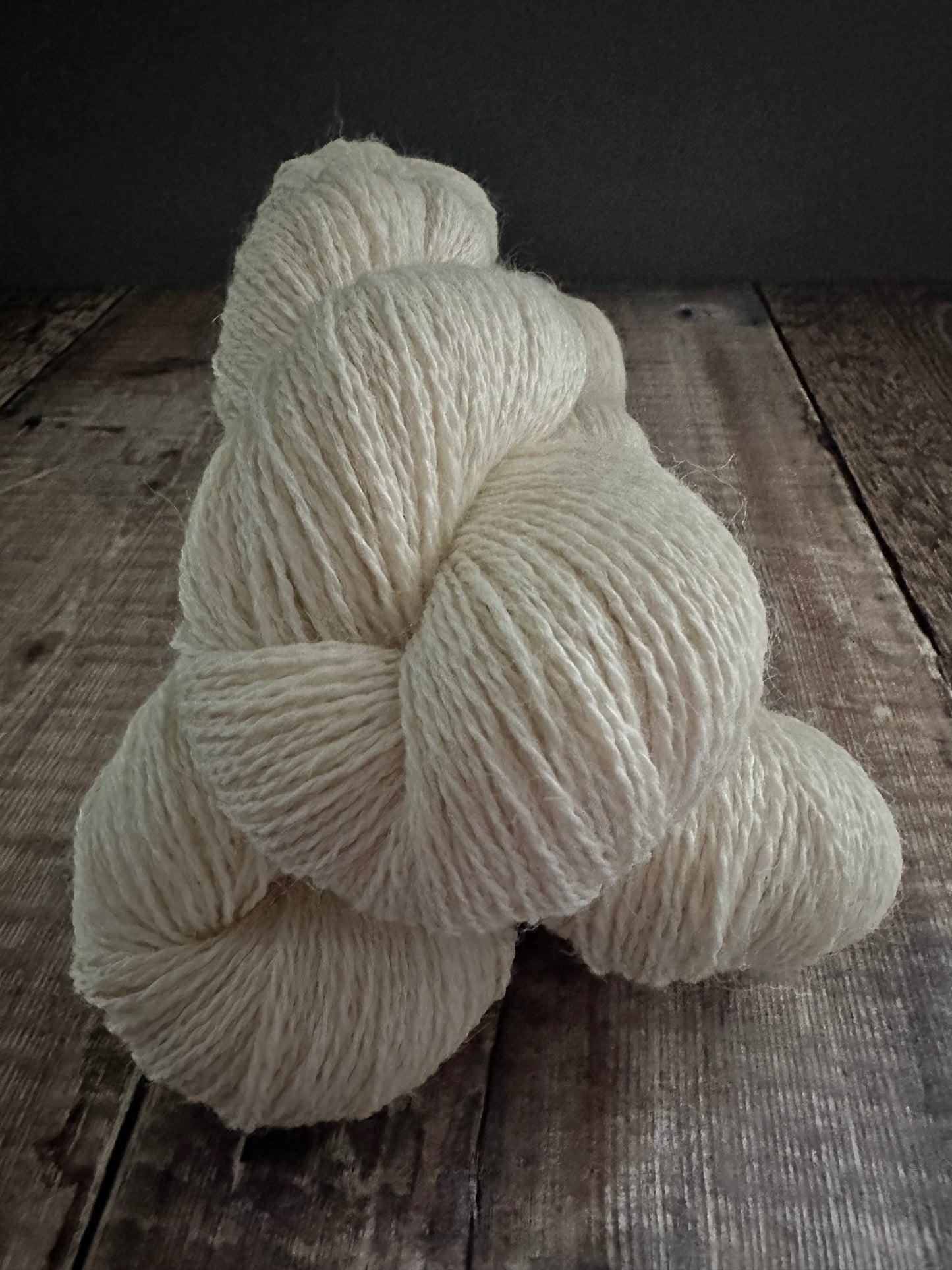 70% Cheviot & 30% Nettle 4ply yarn 100g Skein