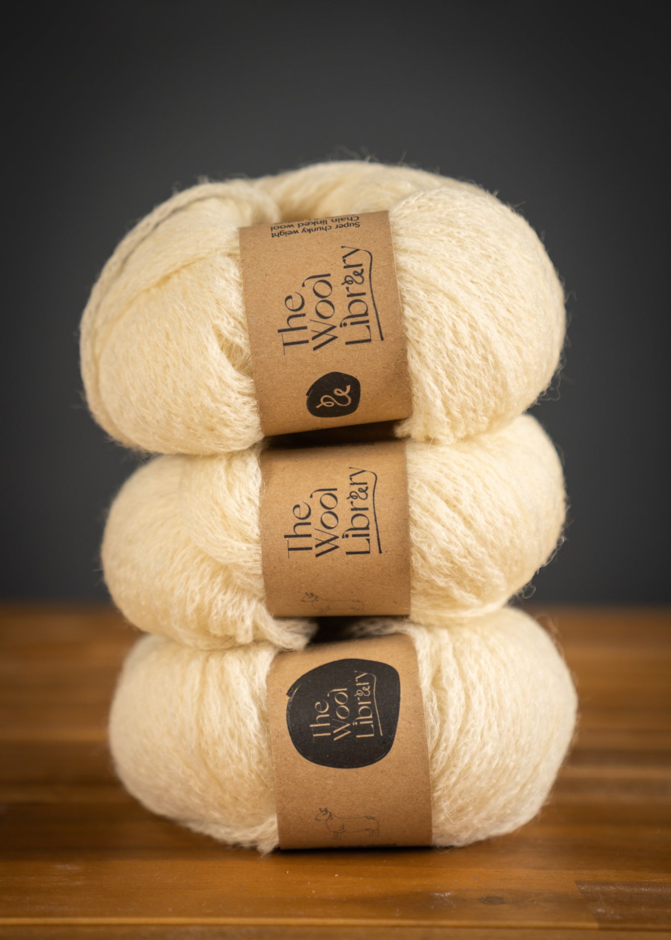 100% British Cheviot Chain Yarn 250g Bundle